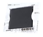 oxmox Leather RFID Protect Querscheinbörse Frog 2.0 Embossed Black