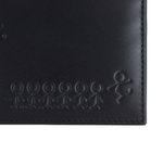 oxmox Leather RFID Protect Querscheinbörse Jumping Jack 2.0 Embossed Black