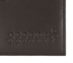oxmox Leather RFID Protect Querscheinbörse Jumping Jack Embossed Brown