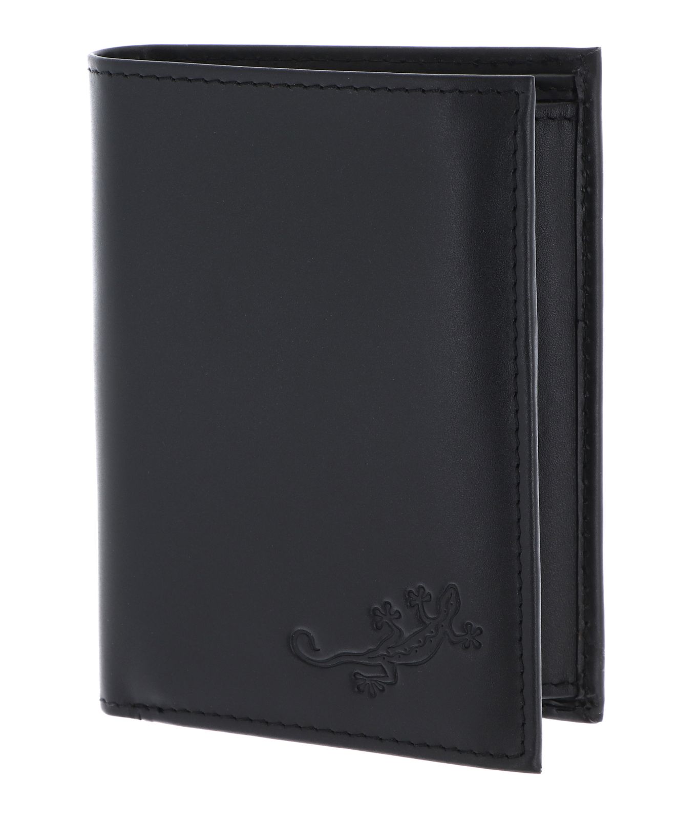 oxmox Leather RFID Protect Kombibörse Lizard 2.0 Embossed Black
