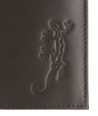 oxmox Leather RFID Protect Kombibörse Lizard Embossed Brown