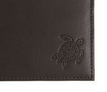 oxmox Leather RFID Protect Querscheinbörse Turtle 2.0 Embossed Brown