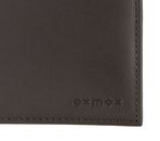 oxmox Leather RFID Protect Pocketbörse Pure 2.0 Embossed Brown