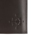 oxmox Leather RFID Protect Kombibörse Windrose 2.0 Embossed Brown