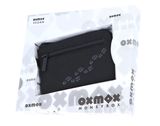 oxmox New Cryptan Keyholder Footsteps Print Grey Black