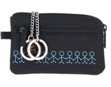 oxmox New Cryptan Keyholder Jumping Jack Print Cyan Black