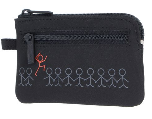 oxmox New Cryptan Keyholder Jumping Jack Print Grey Black