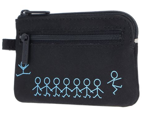 oxmox New Cryptan Keyholder Jumping Jack 2.0 Print Cyan Black oxmox New Cryptan Keyholder Jumping Jack 2.0 Print Cyan Black