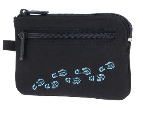 oxmox New Cryptan Keyholder Footsteps 2.0 Print Cyan Black