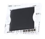 oxmox Leather RFID Protect Querscheinbörse Pure 2.0 Embossed Black oxmox Leather RFID Protect Querscheinbörse Pure 2.0 Embossed Black