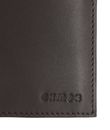 oxmox Leather RFID Protect Kombibörse Pure 2.0 Embossed Brown