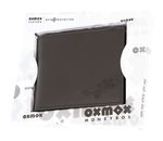 oxmox Leather RFID Protect Querscheinbörse Lizard 2.0 Embossed Brown