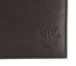 oxmox Leather RFID Protect Querscheinbörse Frog 2.0 Embossed Brown