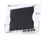 oxmox Leather RFID Protect Querscheinbörse Footsteps 2.0 Embossed Black oxmox Leather RFID Protect Querscheinbörse Footsteps 2.0 Embossed Black