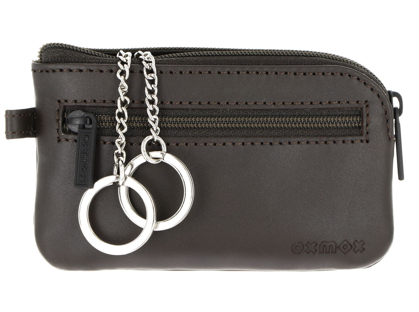 oxmox Leather Keyholder Pure 2.0 Embossed Brown oxmox Leather Keyholder Pure 2.0 Embossed Brown