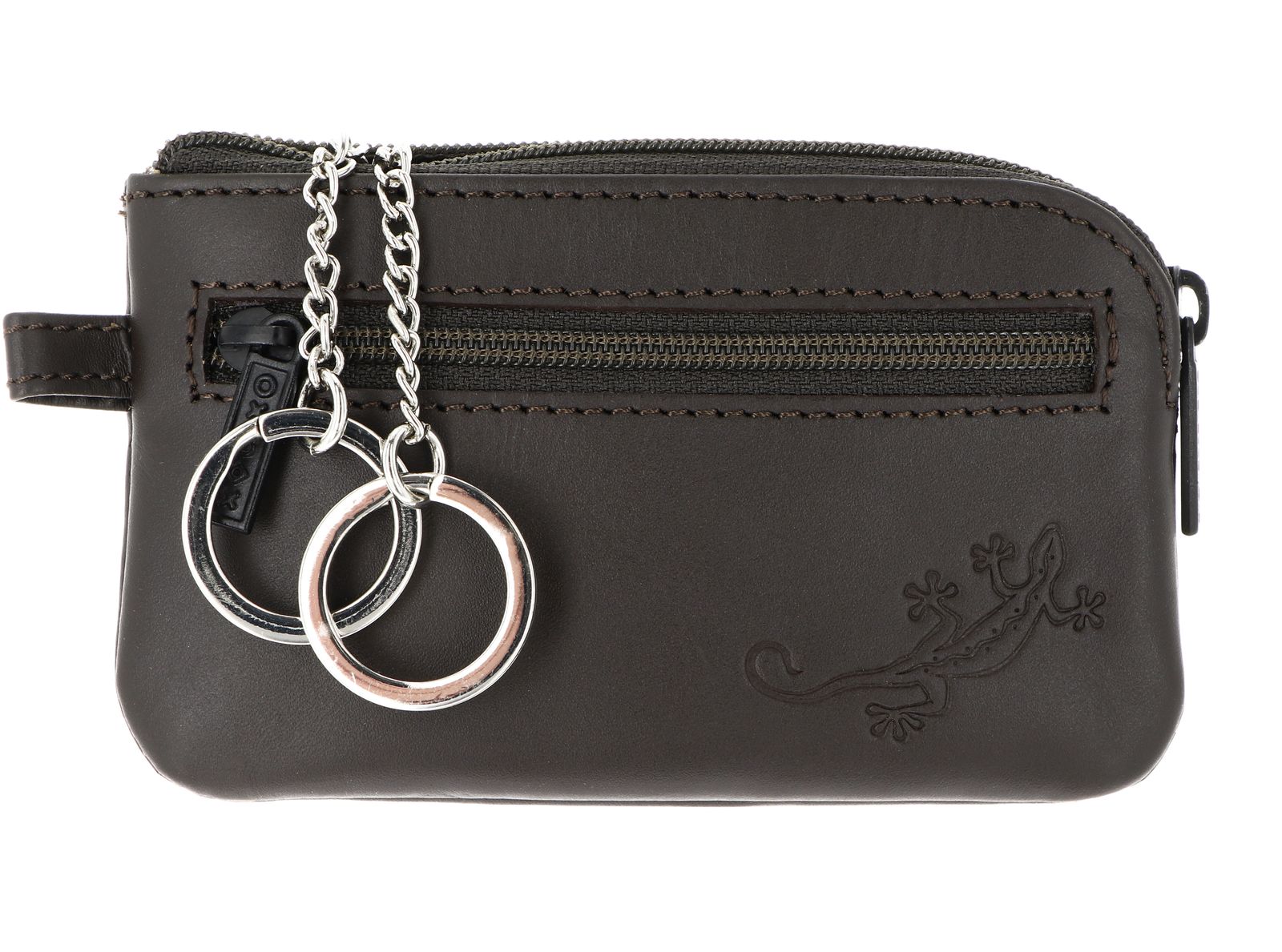 oxmox Leather Keyholder Lizard 2.0 Embossed Brown oxmox Leather Keyholder Lizard 2.0 Embossed Brown