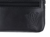 oxmox Leather Keyholder Frog 2.0 Embossed Black