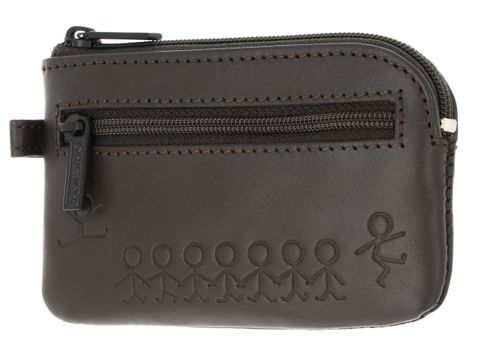 oxmox Leather Keyholder Jumping Jack 2.0 Embossed Brown oxmox Leather Keyholder Jumping Jack 2.0 Embossed Brown