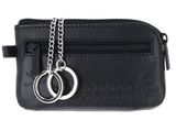 oxmox Leather Keyholder Jumping Jack 2.0 Embossed Black