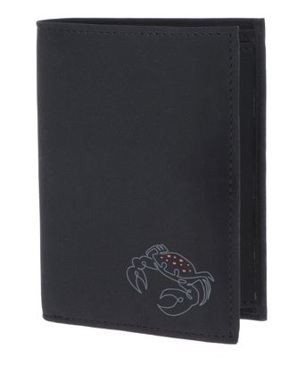 oxmox New Cryptan RFID Protect Kombibörse Crab Print Grey Black