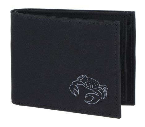 oxmox New Cryptan RFID Protect Pocketbörse Crab 2.0 Print Grey Black