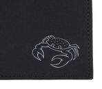 oxmox New Cryptan RFID Protect Pocketbörse Crab 2.0 Print Grey Black