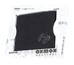 oxmox New Cryptan RFID Protect Querscheinbörse Crab 2.0 Print Grey Black