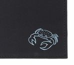 oxmox New Cryptan RFID Protect Querscheinbörse Crab 2.0 Print Cyan Black