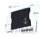 oxmox New Cryptan RFID Protect Pocketbörse Freedom Anchor Print Grey Black