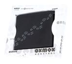oxmox New Cryptan RFID Protect Querscheinbörse Footsteps Print Grey Black