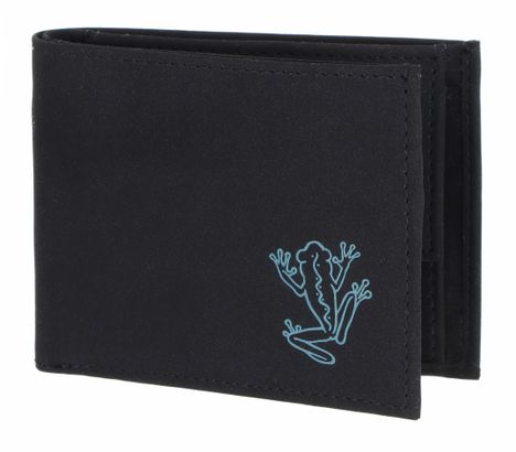 oxmox New Cryptan RFID Protect Pocketbörse Frog 2.0 Print Cyan Black