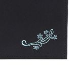 oxmox New Cryptan RFID Protect Pocketbörse Lizard 2.0 Print Cyan Black