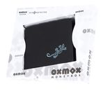 oxmox New Cryptan RFID Protect Pocketbörse Lizard 2.0 Print Cyan Black
