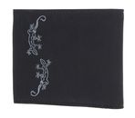 oxmox New Cryptan RFID Protect Querscheinbörse Lizard 2.0 Print Grey Black