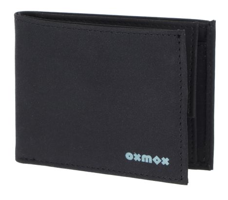 oxmox New Cryptan RFID Protect Pocketbörse Pure 2.0 Print Cyan Black