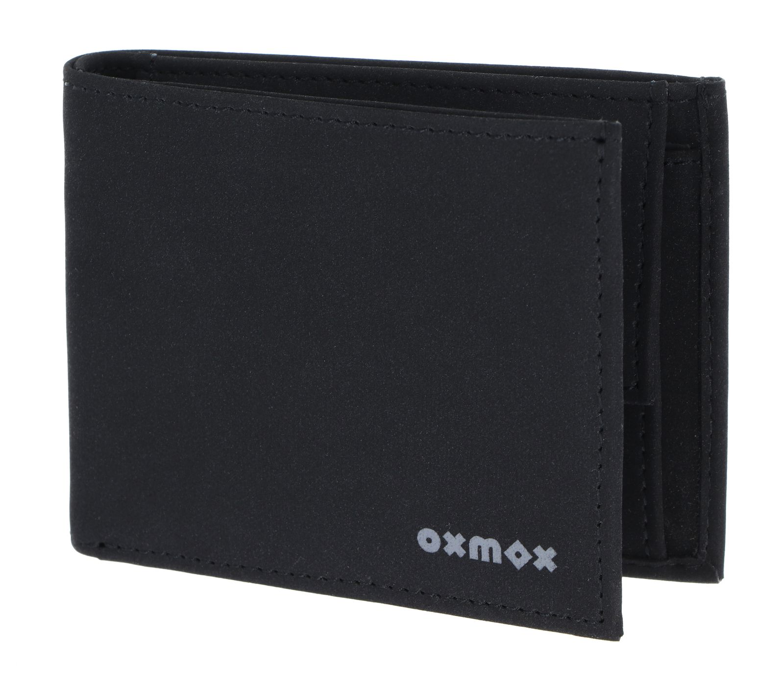 oxmox New Cryptan RFID Protect Pocketbörse Pure 2.0 Print Grey Black
