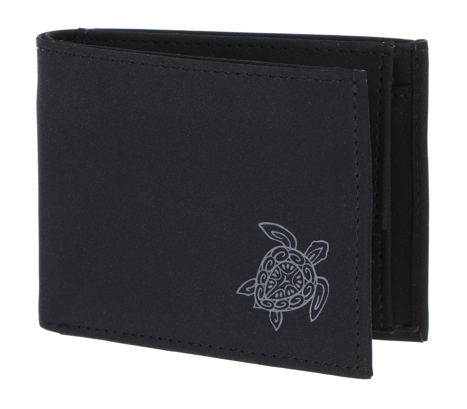oxmox New Cryptan RFID Protect Pocketbörse Turtle 2.0 Print Grey Black