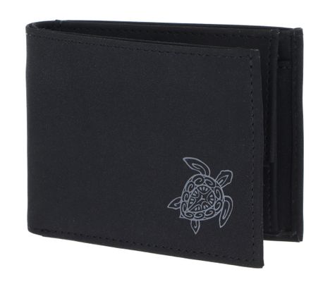oxmox New Cryptan RFID Protect Pocketbörse Turtle 2.0 Print Grey Black