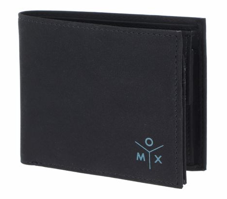 oxmox New Cryptan RFID Protect Querscheinbörse Ox 2.0 Print Cyan Black