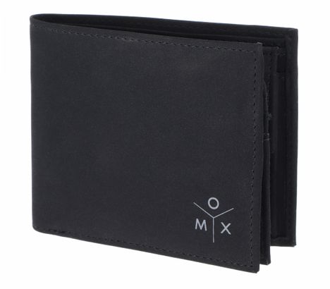 oxmox New Cryptan RFID Protect Querscheinbörse Ox 2.0 Print Grey Black