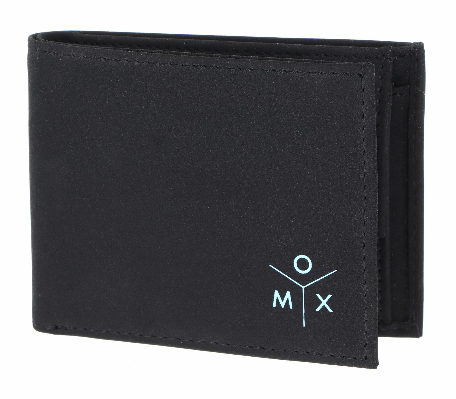 oxmox New Cryptan RFID Protect Pocketbörse Ox 2.0 Print Cyan Black