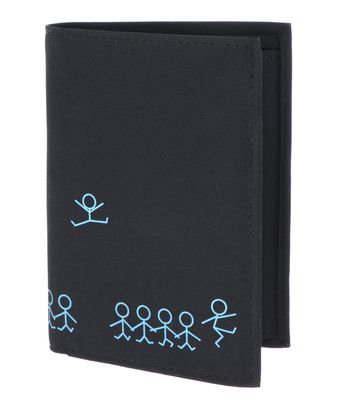 oxmox New Cryptan RFID Protect Kombibörse Jumping Jack 2.0 Print Cyan Black