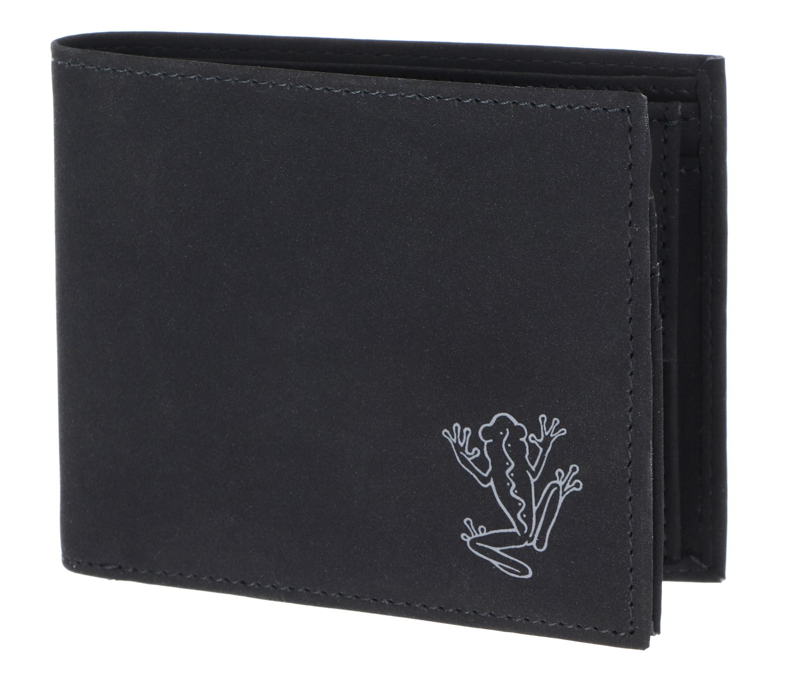 oxmox New Cryptan RFID Protect Querscheinbörse Frog 2.0 Print Grey Black