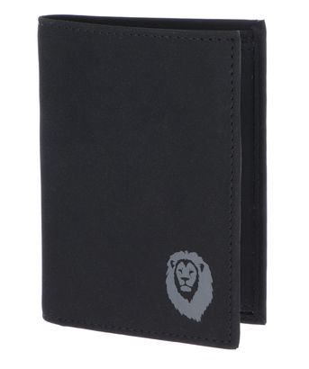 oxmox New Cryptan RFID Protect Kombibörse Freedom Lion Print Grey Black
