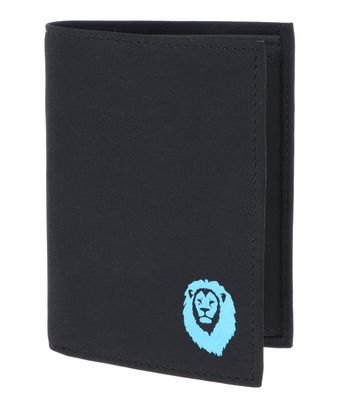 oxmox New Cryptan RFID Protect Kombibörse Freedom Lion Print Cyan Black