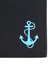 oxmox New Cryptan RFID Protect Kombibörse Freedom Anchor Print Cyan Black