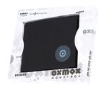 oxmox New Cryptan RFID Protect Querscheinbörse Circle Bloom Print Cyan Black