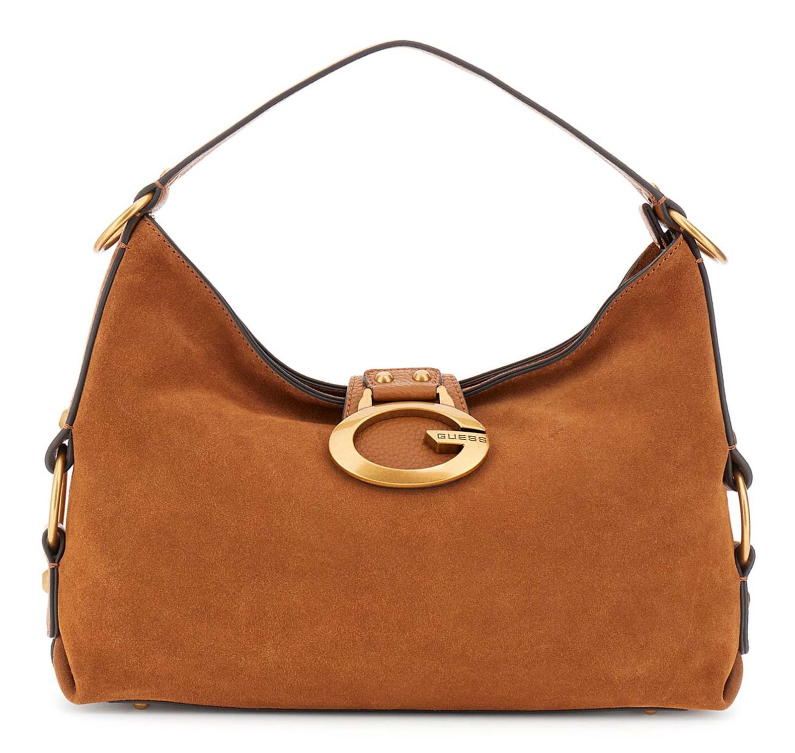 GUESS Camden Shoulder Bag Cognac