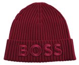 BOSS Lara Beanie Dark Red