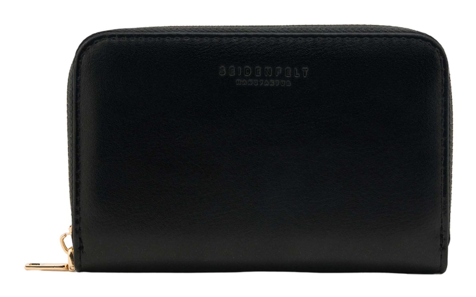 SEIDENFELT MANUFAKTUR Ebba Wallet Matt Black